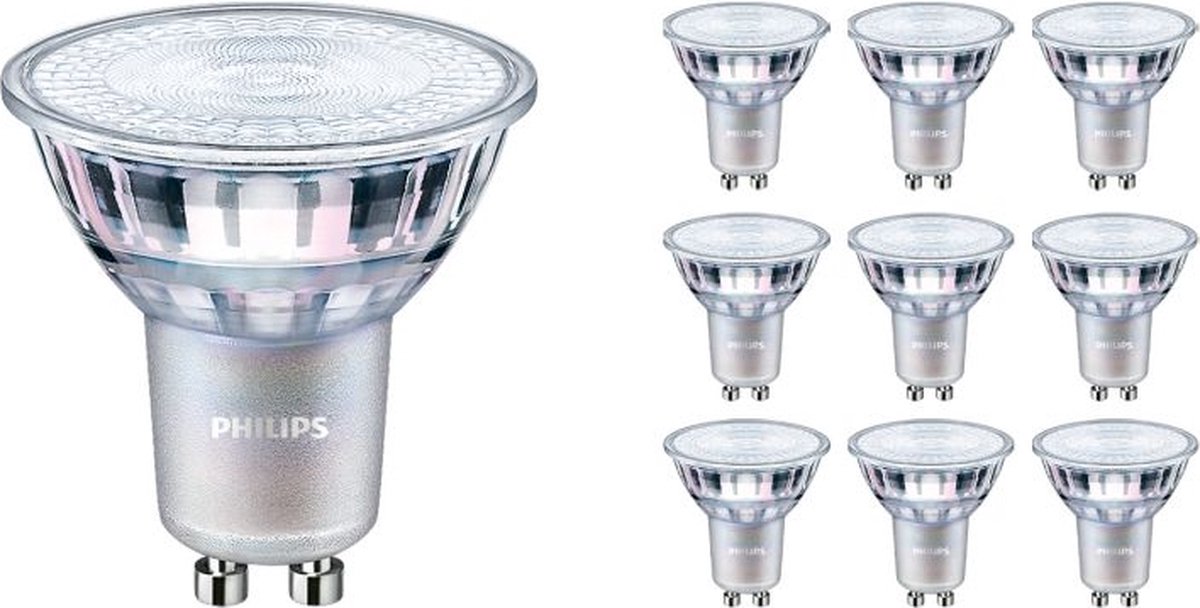 Philips pack de 3 ampoules LED GU10 blanc froid - Cdiscount Maison