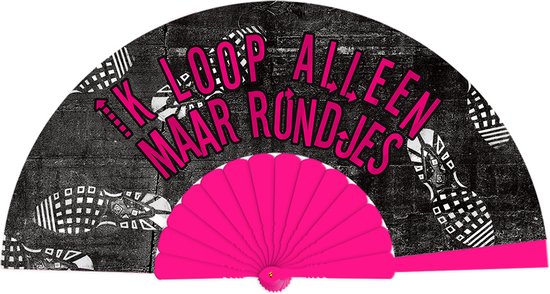 Festival waaier - Ik loop alleen maar rondjes
