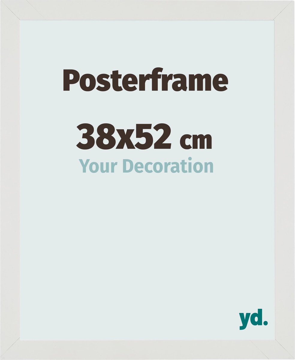 yd. Your Decoration - Posterlijst 38x52 cm - MDF - Wit Mat - Parma