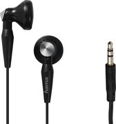 Hama Koptelefoon "Basic4Music", earbuds, kabel-knikbescherming, zwart