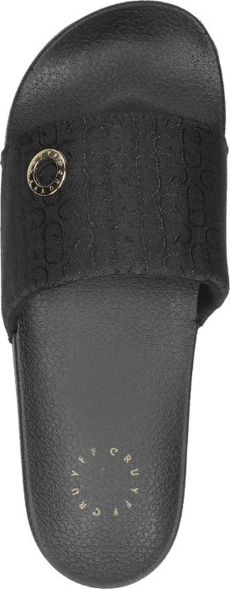 Cruyff Aqua Copa Lux dames slipper - Zwart