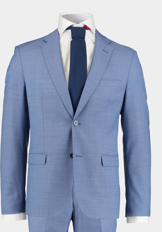 Bos Bright Blue Kostuum Blauw Toulon Suit Drop 8