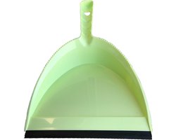 Buemag Vuilblik - met lip - kunststof - 25 x 20 cm - groen - stofblik