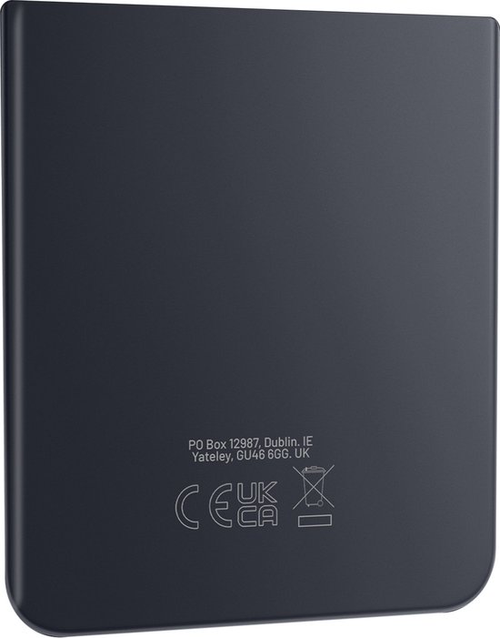 Origineel batterijdeksel geschikt voor Samsung Galaxy Z Flip 4 donkerblauw