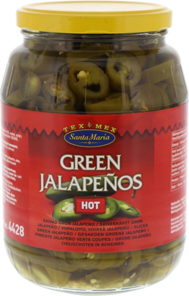 Santa Maria - Groene Jalapeño - 900g