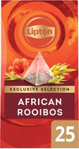 Lipton - Sélection exclusive de thé rooibos africain - 25 sachets Pyramid