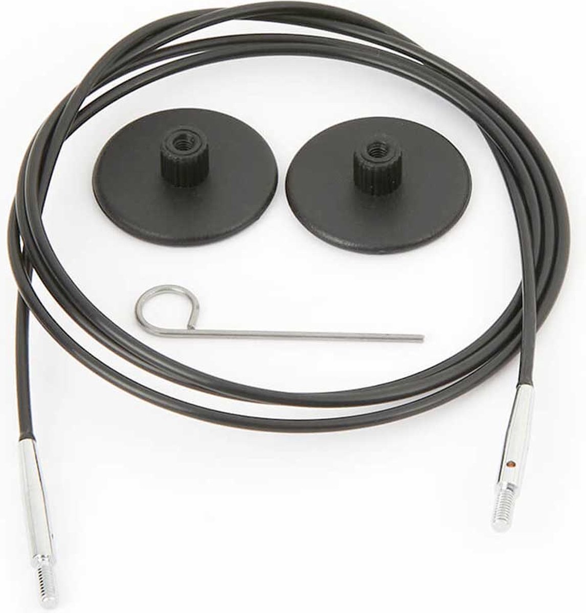 KnitPro Kabel met connector 40cm zwart. | bol.com