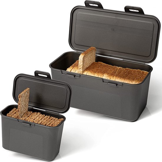 Toastbrooddoos en Crisp Bread Box voor het bakken van toast, crisp