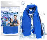 Verkoelende Handdoek - Koel - Cooling Towel - Sport - Fitness - ijshanddoek - Blauw