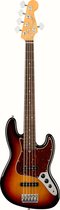 Fender American Professional II Jazz Bass V RW (3-Colour Sunburst) - Elektrische basgitaar