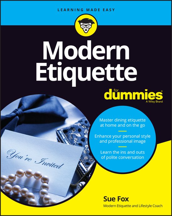 Modern Etiquette For Dummies - cover