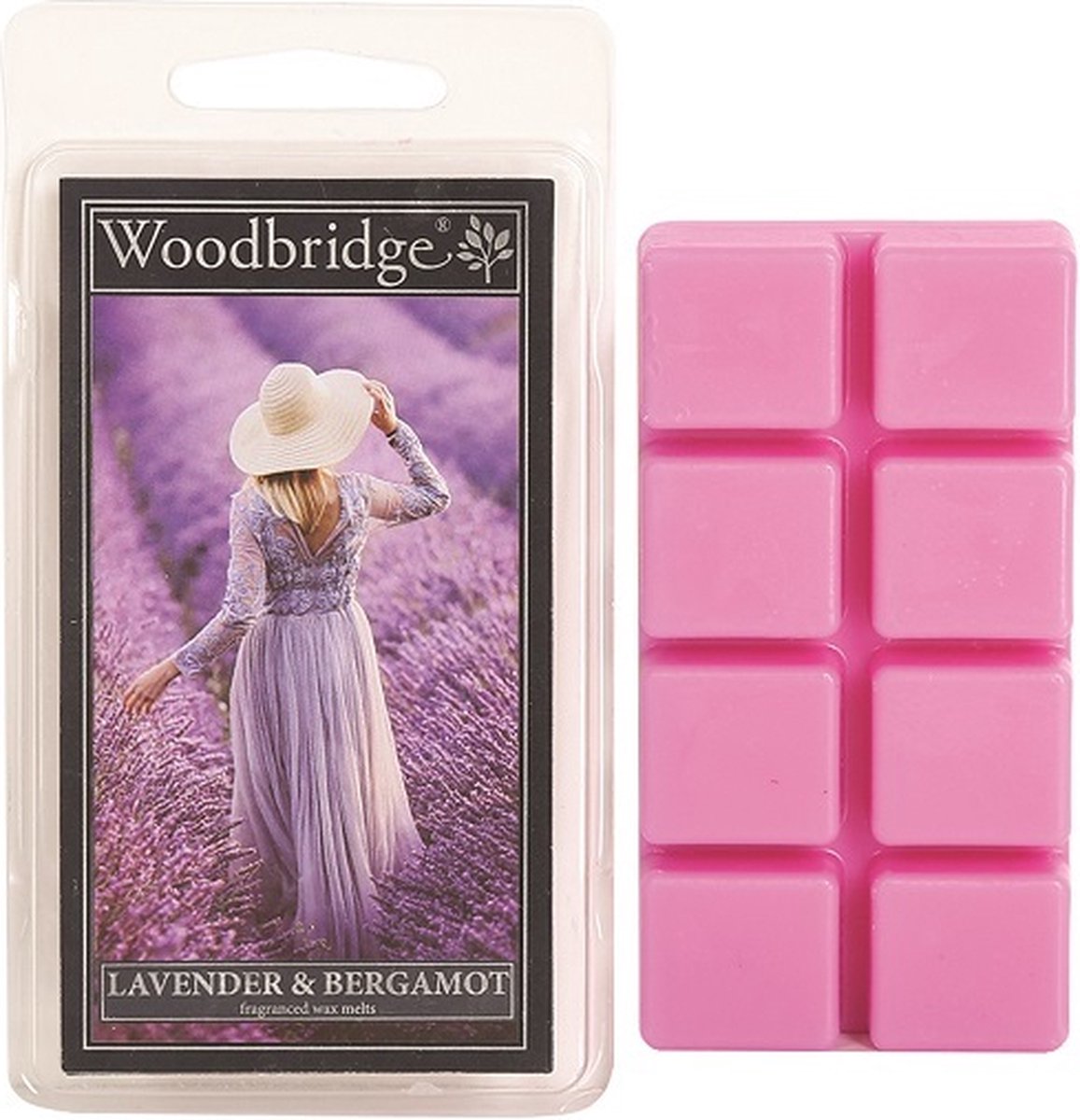 Wax voor crackle burner Woodbridge Lavender & bergamot