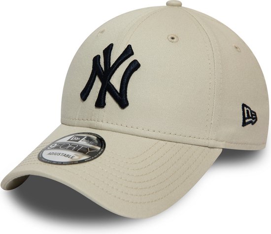 New York Yankees Cap Kind - Stone Beige - 4 tot 6 jaar - Verstelbaar - New Era Caps - 9Forty Kids - NY Pet Kind - Petten - Pet Kind - Kinderpet - Pet Kinderen Jongens - New Era