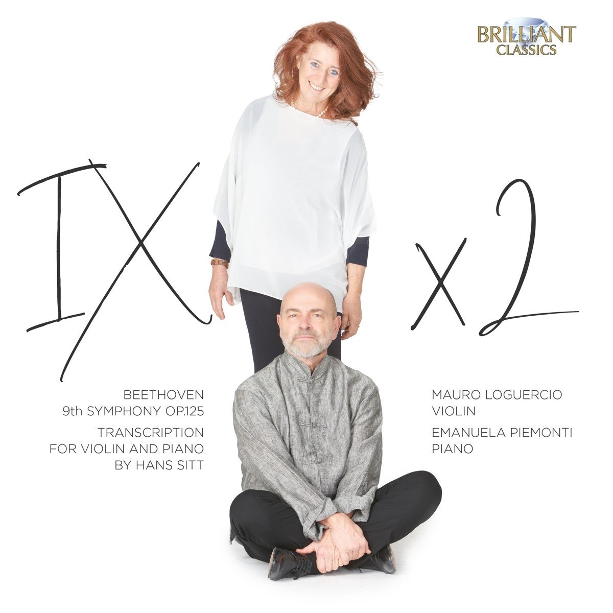 Mauro Loguercio & Emanuela Piemonti - Beethoven: 9th Symphony Op.125, Transcription For Violin And Piano (CD)
