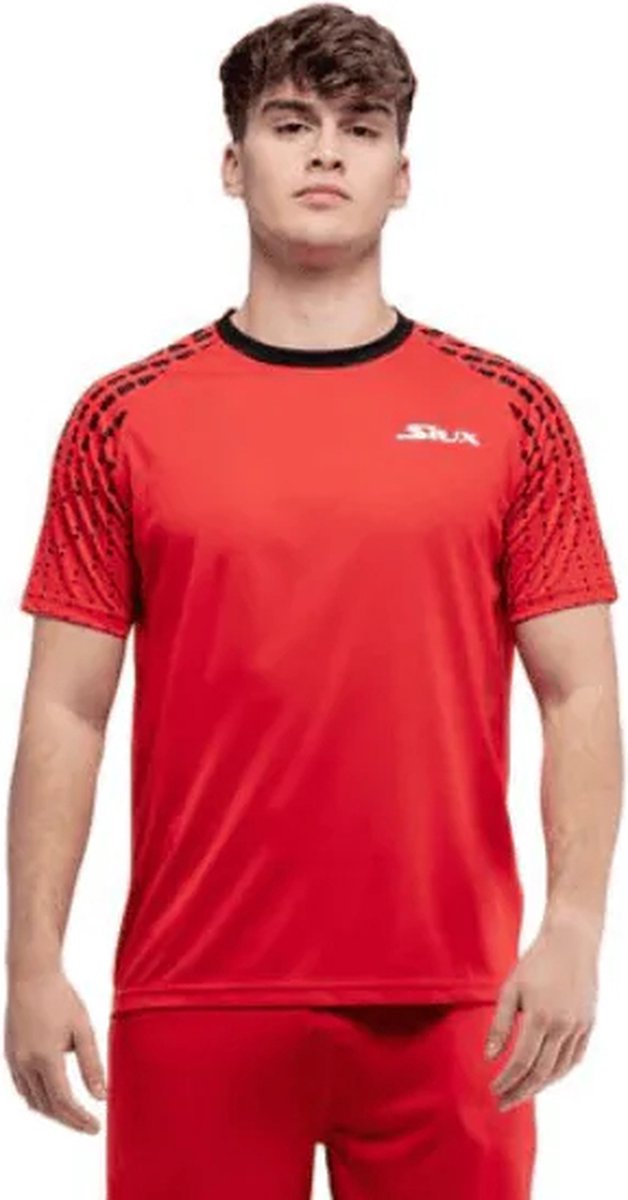 Siux - Padel T-shirt - Club Rood - Maat M