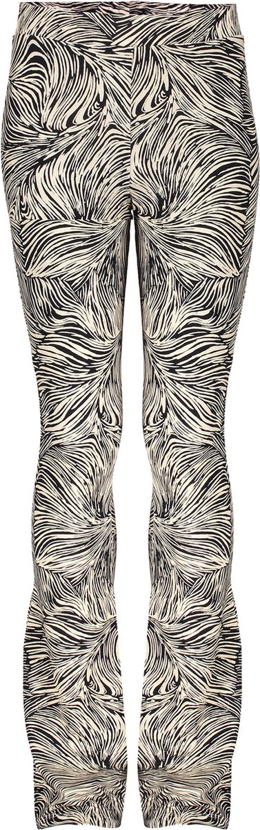 Geisha - Lange Broek - Black Offwhite - Maat 176