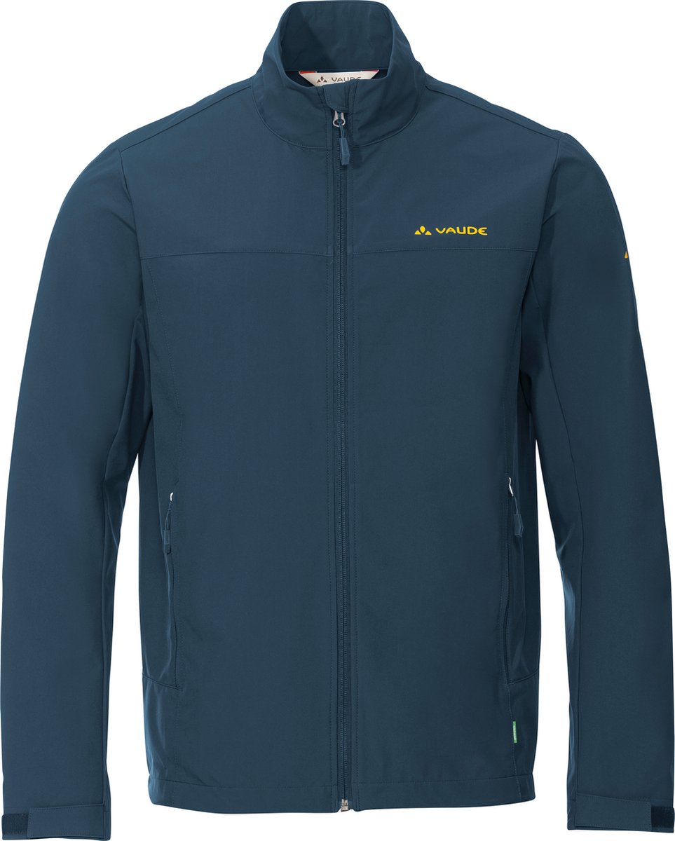 Vaude Men’s Hurricane IV Jacket Softshell Heren Geel