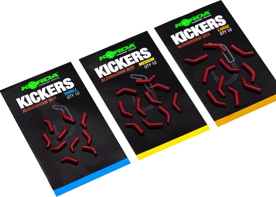 Korda Kickers Bloodworm Red Small - Krimpkous van Korda — afbeelding 4