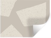 Muurstickers - Sticker Folie - Terrazzo - Abstract - Pastel - Patronen - 160x120 cm - Plakfolie - Muurstickers Kinderkamer - Zelfklevend Behang XXL - Zelfklevend behangpapier - Stickerfolie