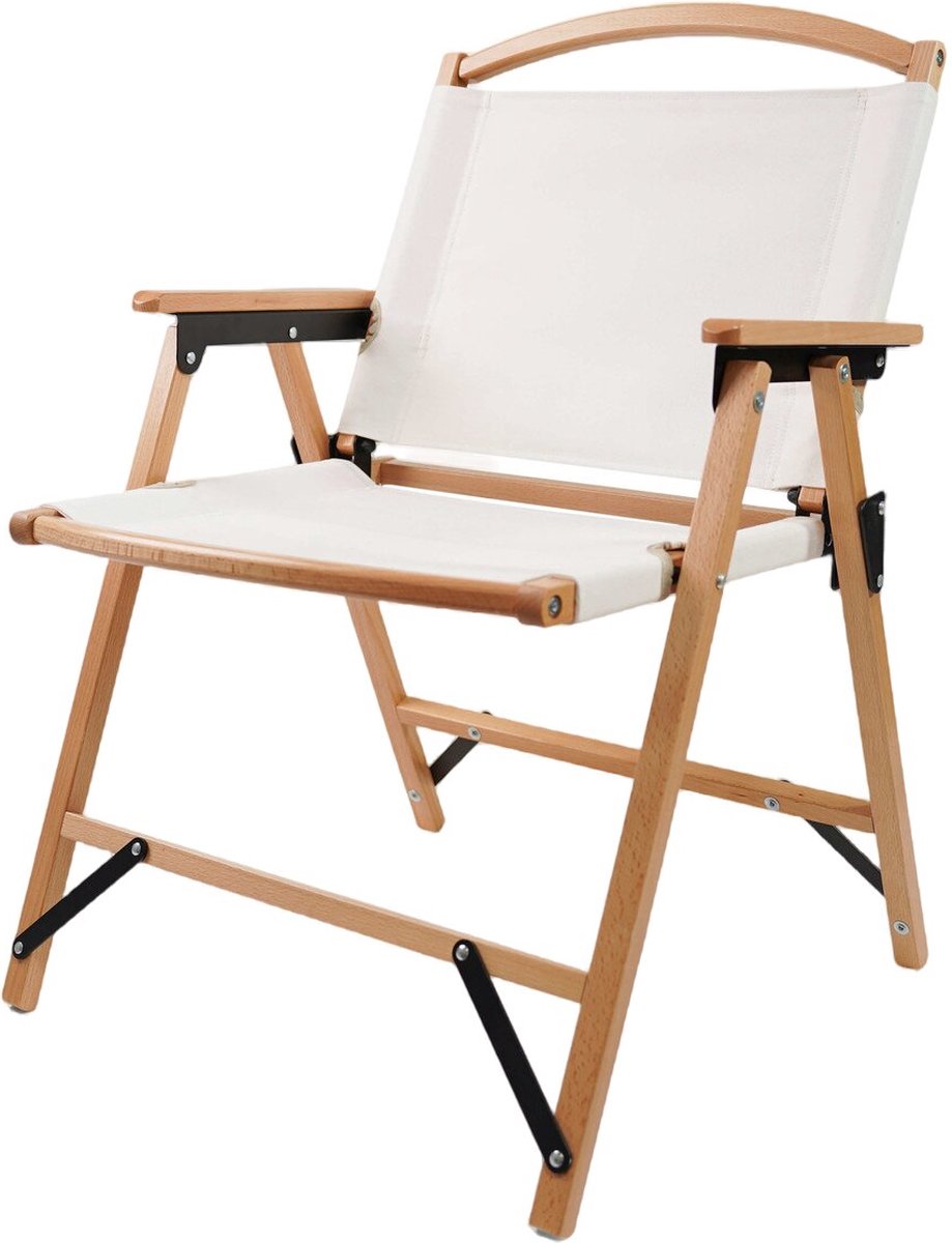 Human Comfort Chair Dolo Canvas Xl White - Vouwstoel -