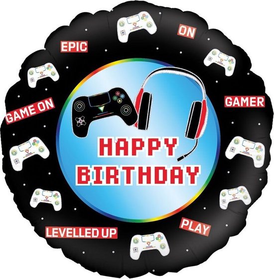 Decoration Gateau Anniversaire Video Games, 13 Pièces Jeux Vidéo