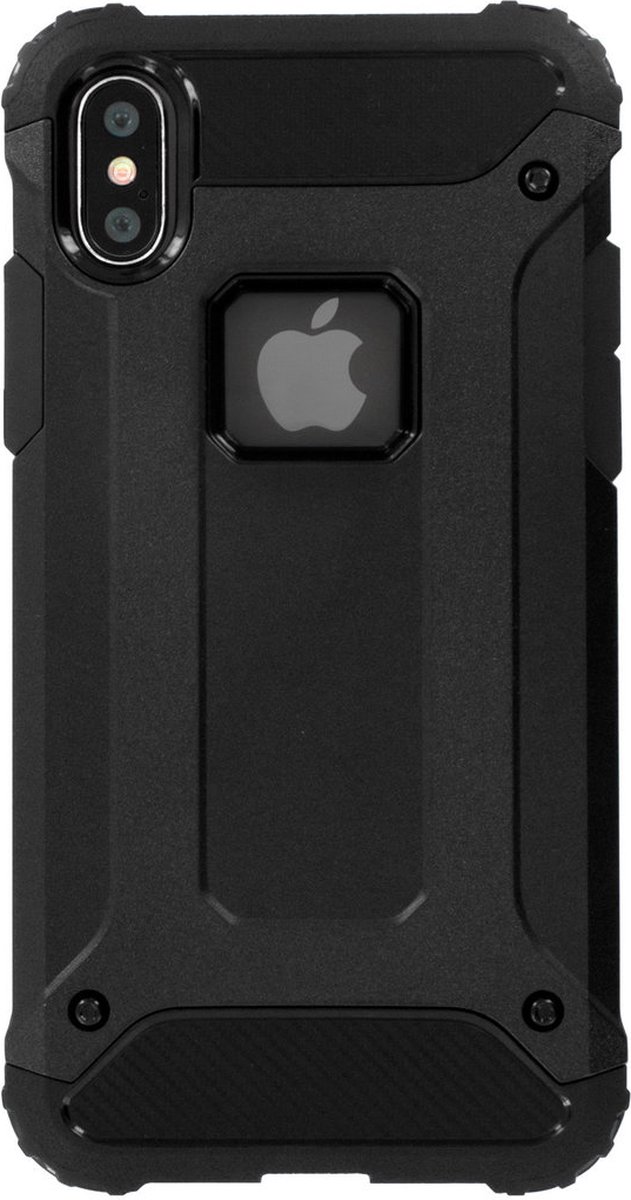 Mobiparts Rugged Shield geschikt voorApple iPhone X/10 Apple iPhone Xs - Zwart
