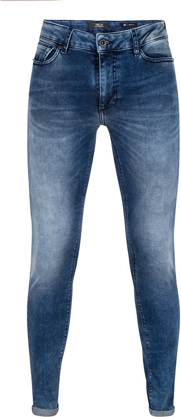 Rellix Xyan Skinny Jeans Jongens - Broek - Blauw - Maat 158