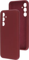 Coque en Siliconen Mobiparts Samsung Galaxy A54 5G (2023) coque rouge Plum