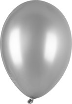 Ballonnen 100 stuks zilver