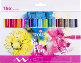 Ecoline Brush Pen set | 15 kleuren