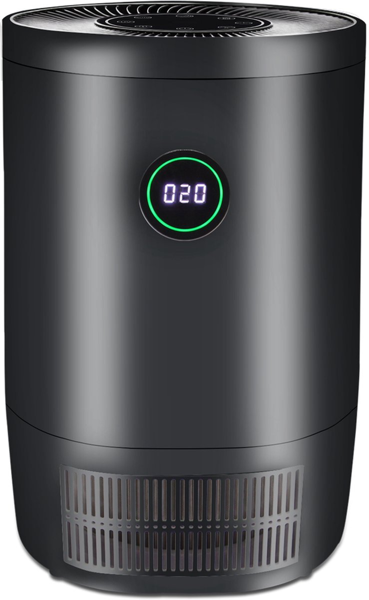 Vibrix Vortex20 luchtreiniger - 275m³/u - Ionisator, HEPA filter, koolstoffilter