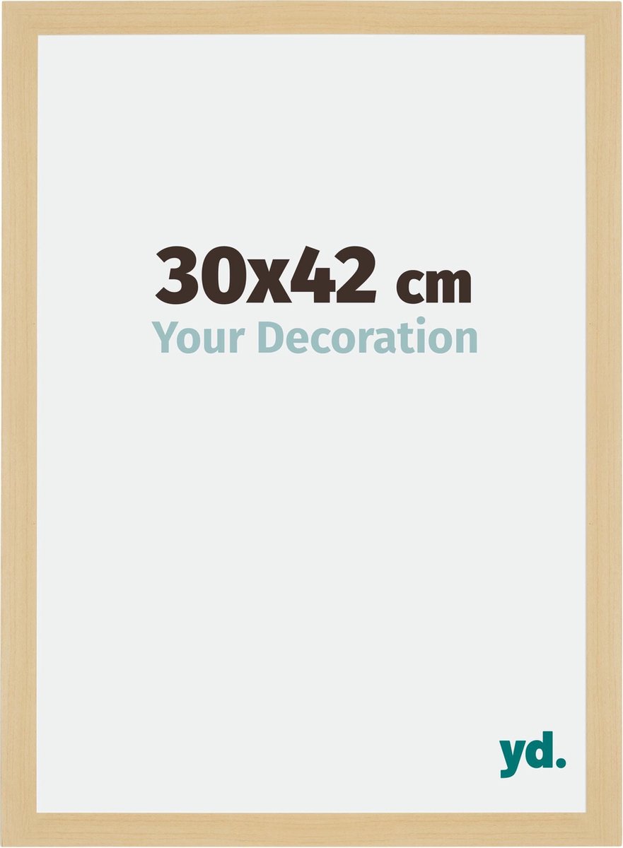 Your Decoration - Fotolijst 30x42 cm - MDF - Ahorn Decor - Mura