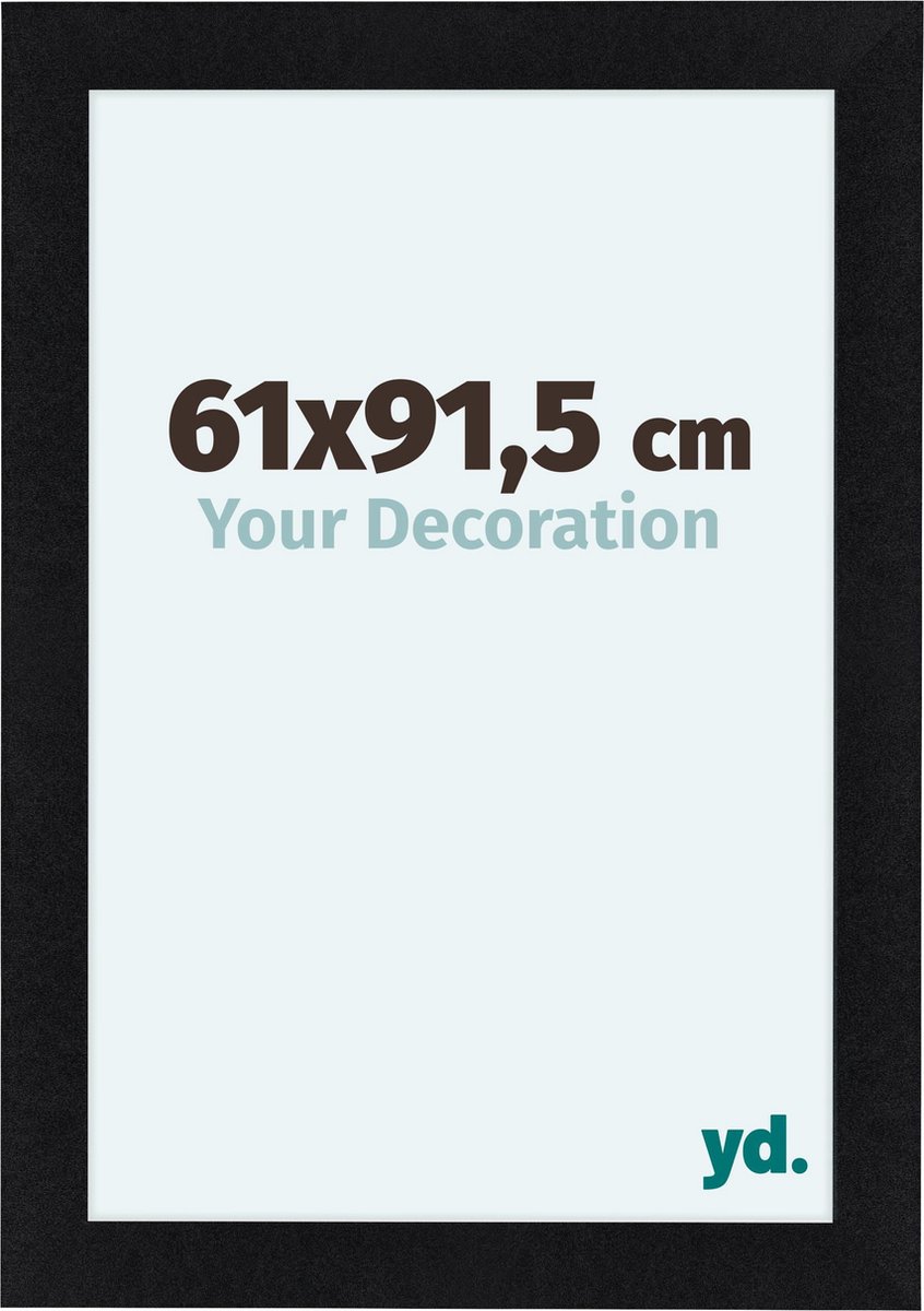 yd. Your Decoration - Fotolijst 61x91,5 cm - MDF - Zwart Mat - Como