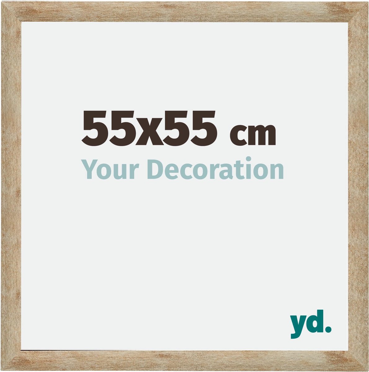 yd. Your Decoration - Fotolijst 55x55 cm - MDF - Goud - Catania