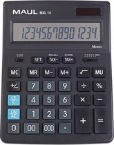 Calculatrice de bureau MAUL MXL 14, noir