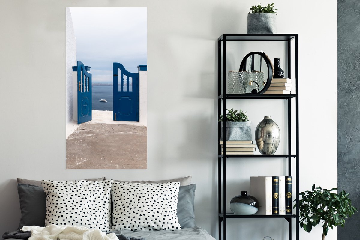 Deur - Blauw - Wit - Architectuur