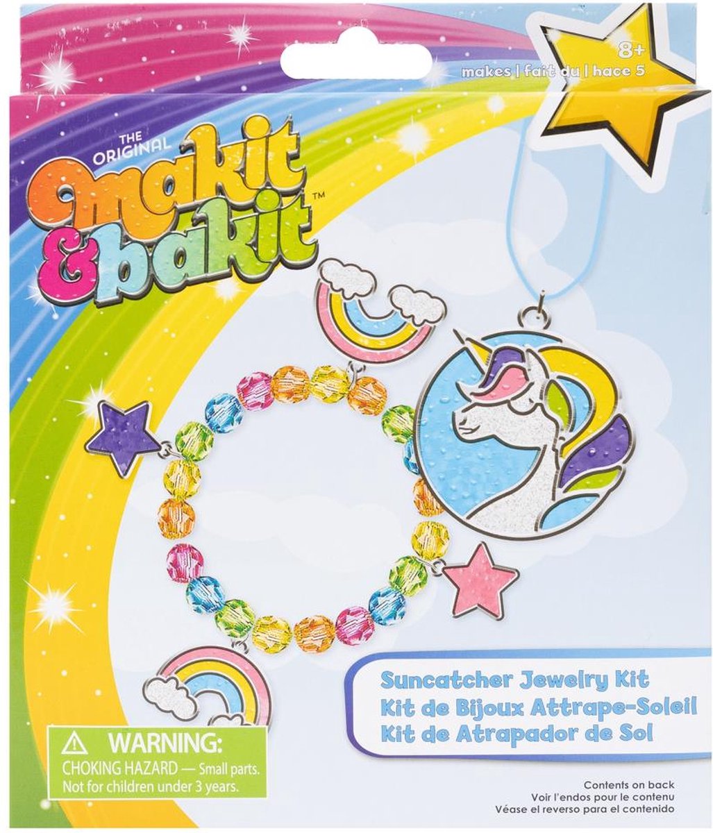 American Crafts - Makit & Bakit - Sierraden hanger maken fantasie o.a. eenhoorn - 34017517