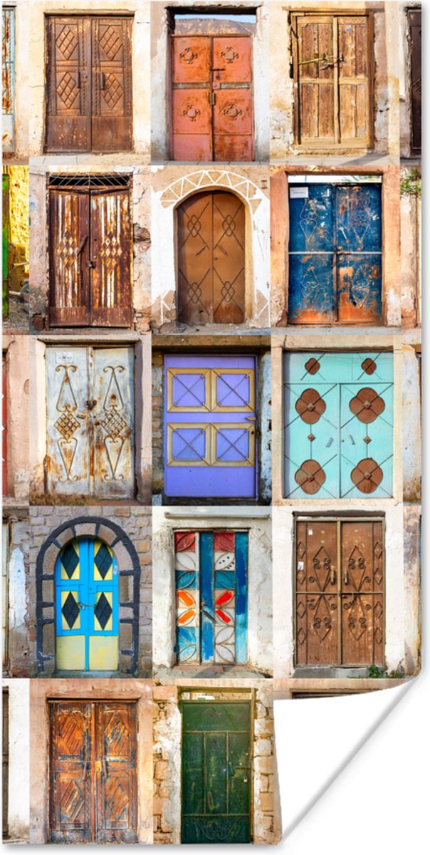 Deuren - Architectuur - Vintage - Collage