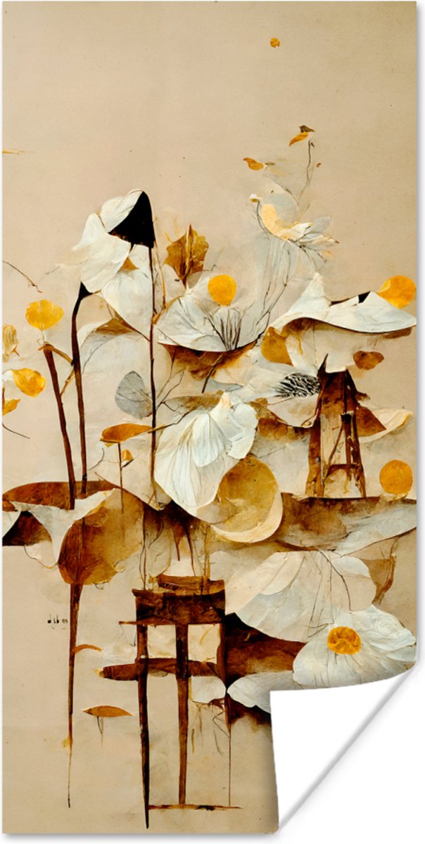 Bloemen - Wit - Planten - Vintage