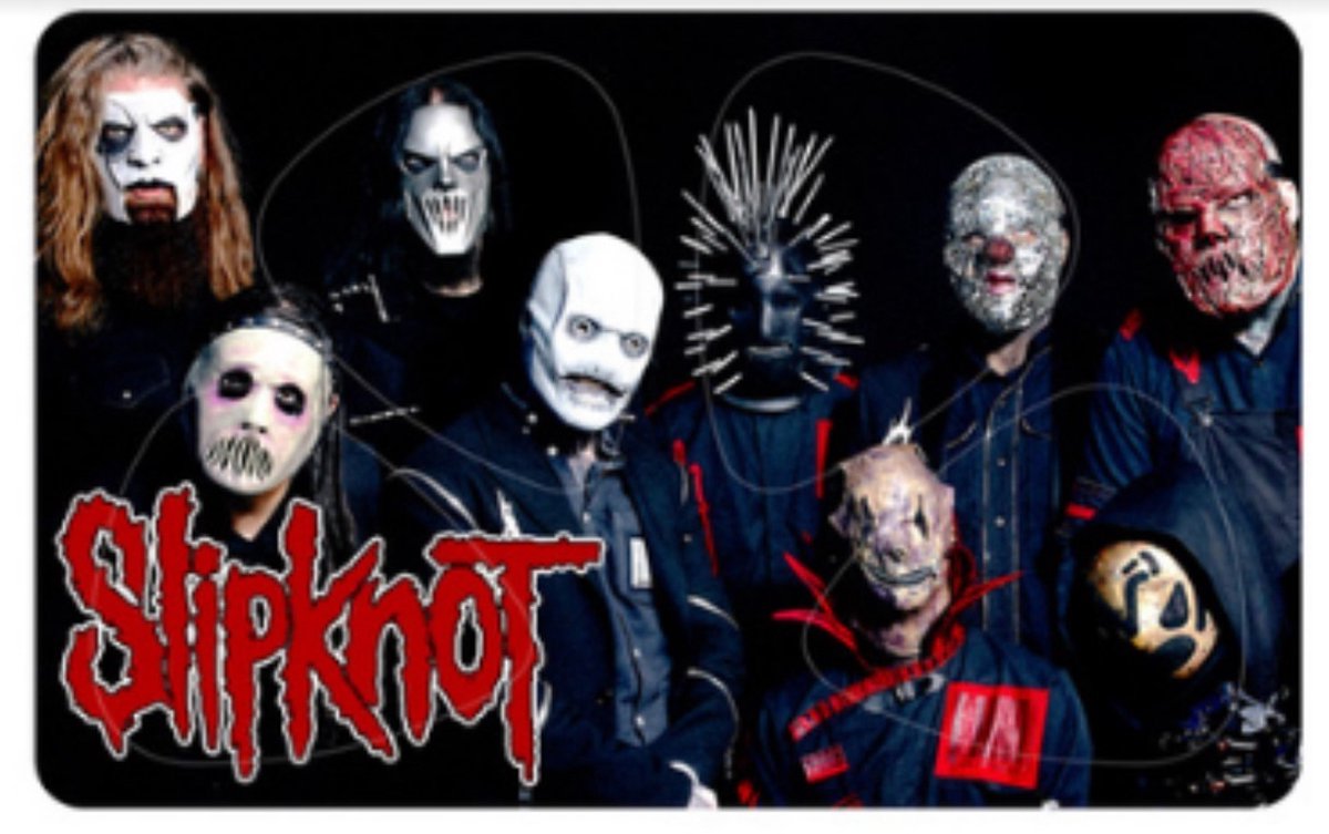 Slipknot - Plectrum - Pikcard met 4 plectrums