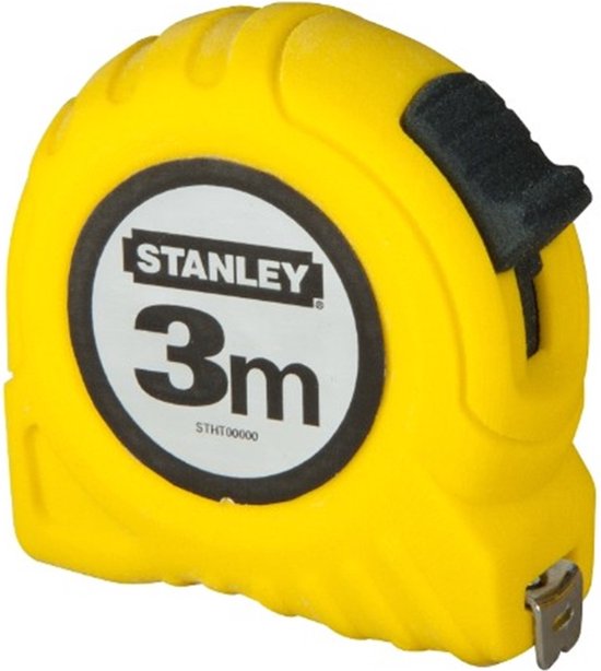 Rolbandmaat Stanley 3m - 12,7mm (kaart) 0-30-487 - STANLEY