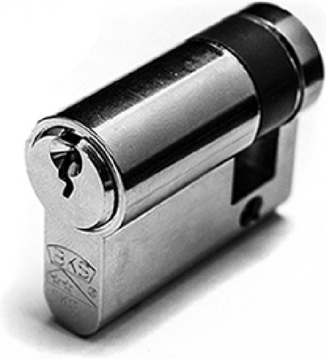 Bks profielcilinder skg** enkel vernikkeld pz8821 31/10mm ( a 1 st )