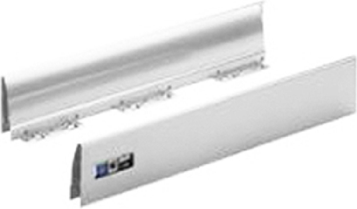 Hettich ladezijkant innotech 350mm zilver rechts p ( a 1 st )