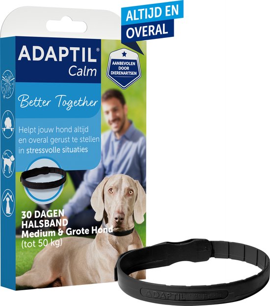 Adaptil Calm Halsband - M/L - 70 cm - Anti-stress halsband Hond