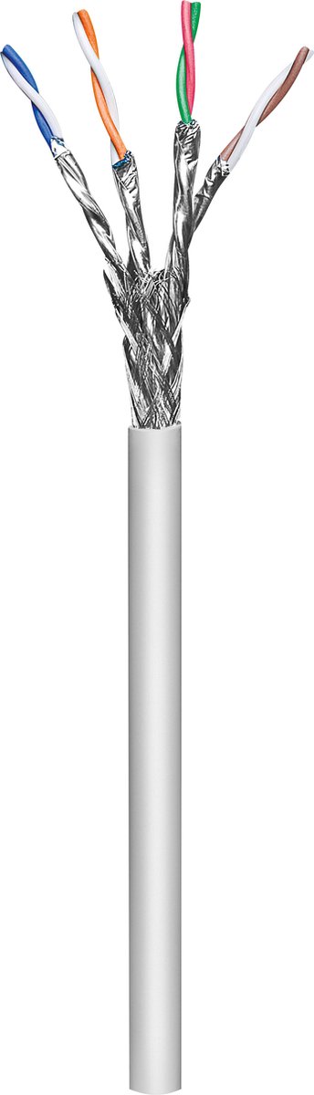 DSIT 112512 - Netwerkkabel - Zonder connector - 50 m - grijs