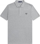 Fred Perry M3600 polo twin tipped shirt - pique - Steel Marl - Maat: S