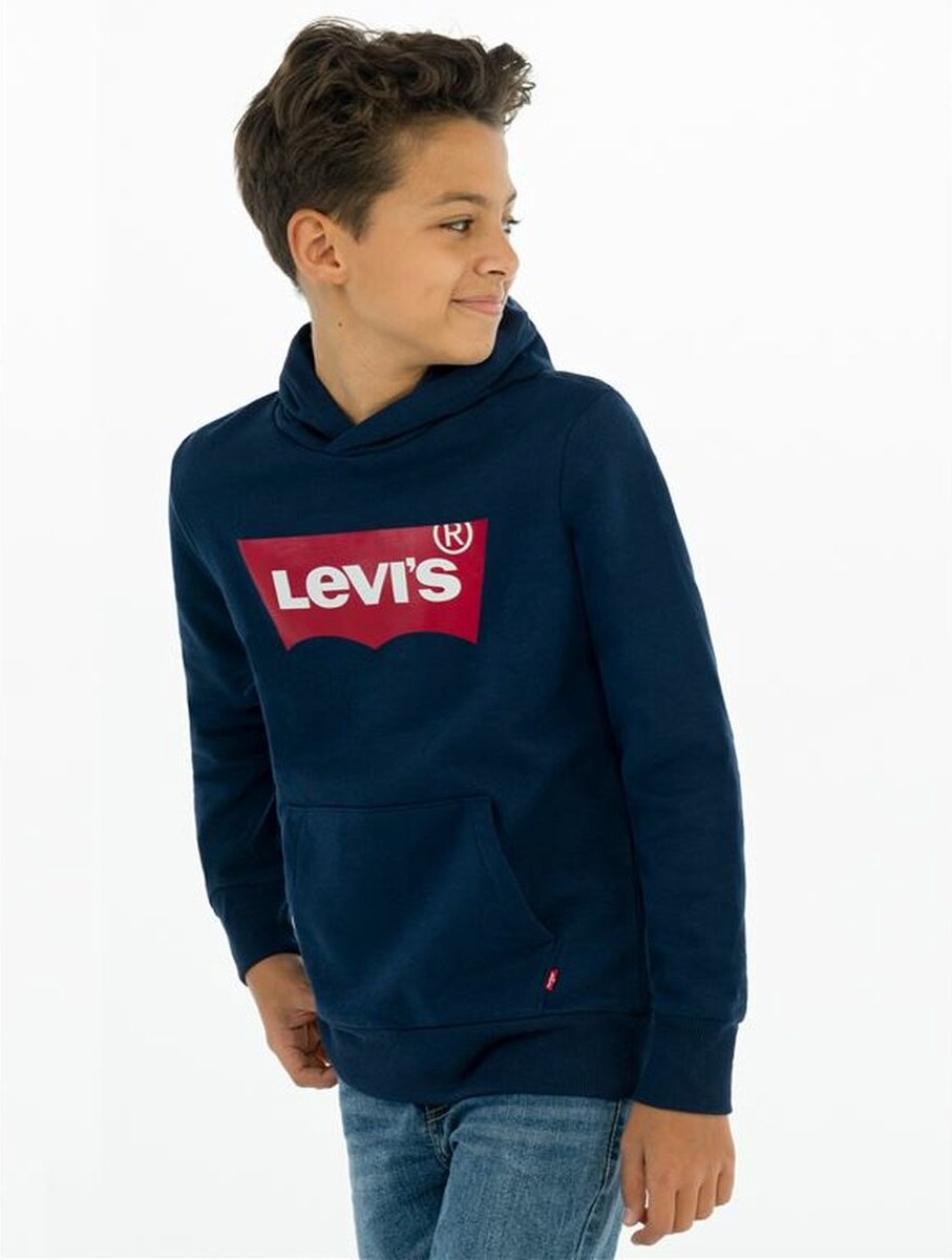 Children’s Hoodie S KNIT TOP Levi’s 9E8778 Dark Blauw
