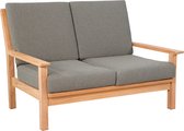 Canapé lounge en teak 124 cm avec kussen Lesli LivingLesli Living