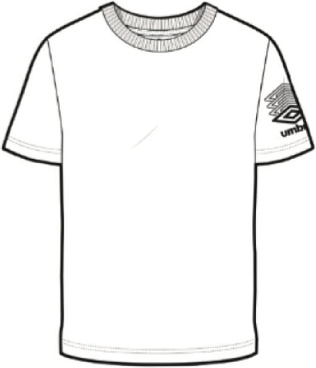 T-shirt Umbro TERRACE 66207U 13V White