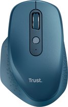 Trust Ozaa - Draadloze muis met USB-dongle - Oplaadbaar - Rechtshandig - Blauw